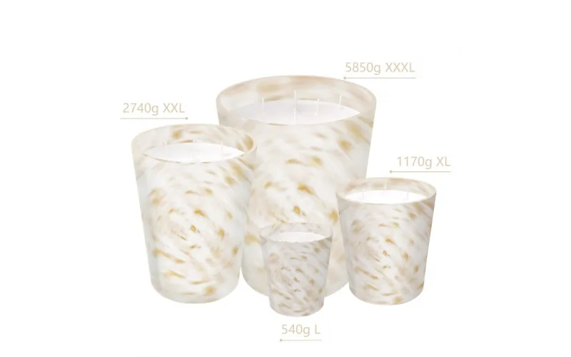 ST FUTURE Neon Gradient Abstract Candle Vessels - Bulk Modern Decor Solutions Luxurious scented candles ccsupplier manufacturer