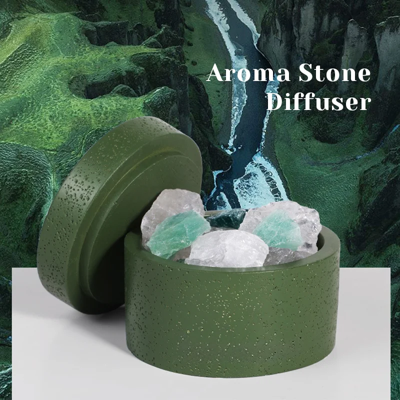 Crystal aromatherapy diffuser set
