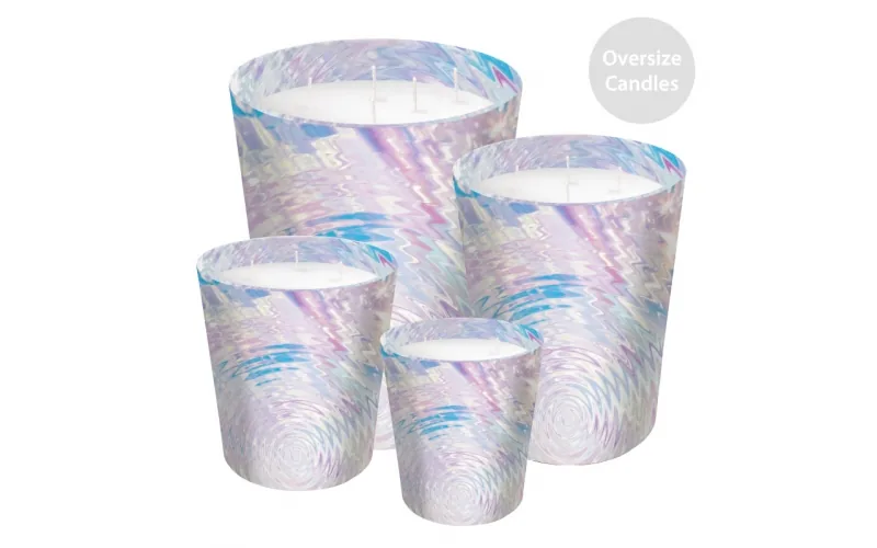 St Future Iridescent Oversize Candle Set manufacturer OEM / ODM