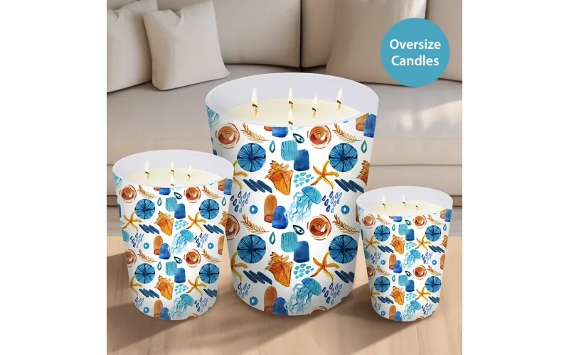 ST FUTURE Artistic Sea-Inspired Oversize Candles Luxurious scented candles ccsupplier manufacturer