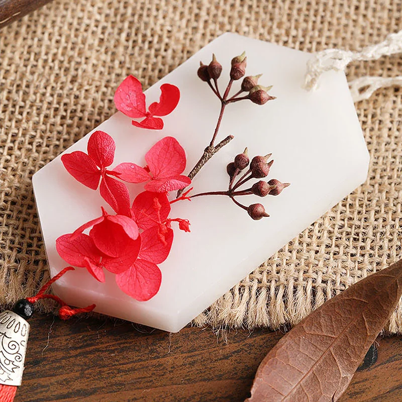 Dried flower aromatherapy wax ta