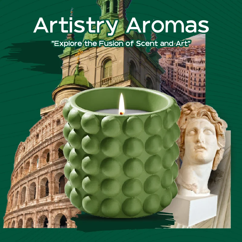 St Future Artistry Aromas scented candle