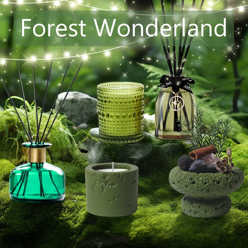 St Future The 25 Pretty Home Aromas forest reeddiffuser scented candle crystal stone diffuser flower reed d…