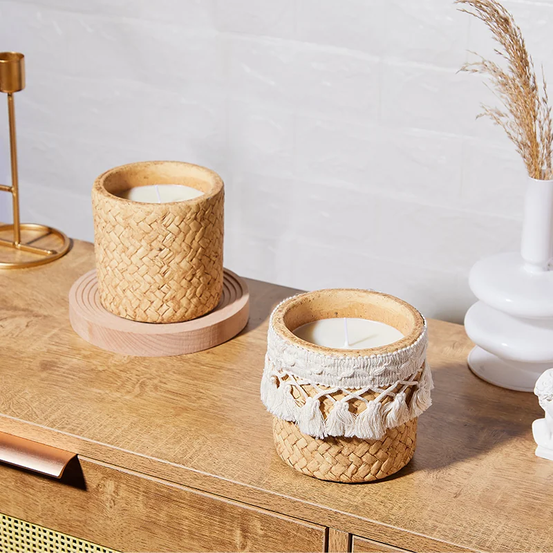 Bohemia style jar candle