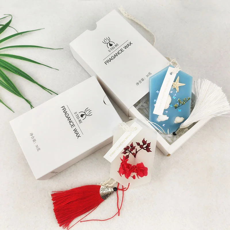 Dried flower aromatherapy wax ta
