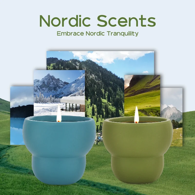 St Future Nordic Scents candle Multifunction
