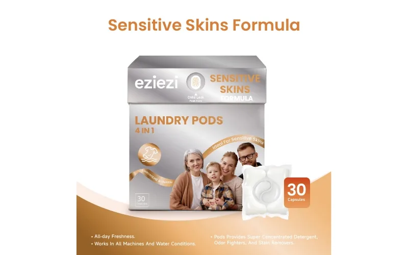 St Future 4 IN 1 LAUNDRY PODS Sensitive Skins Formula 30 Capsules industrial 30 Capsules quotation