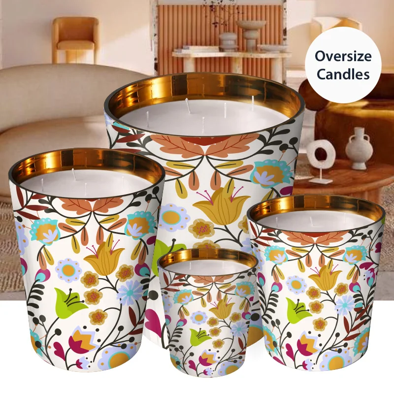 St Future Mystical-Flora-Ensemble-Series,Scented Candles(540g,1170g,2740g,5850g),Aromatherapy Candles,Luxury Candles Reed diffusers (100ml,200ml,500ml),industrial quotation OEM / ODM