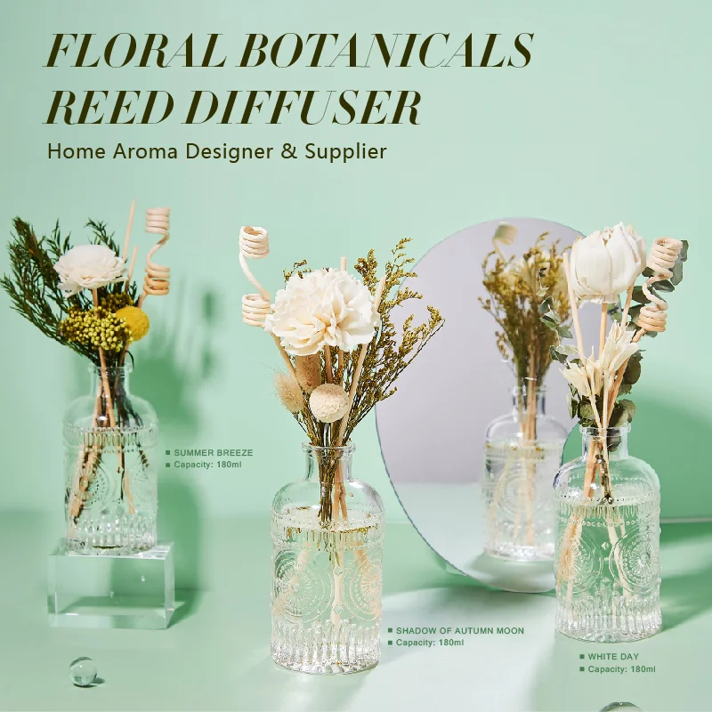 St Future Floral Botanicals Reed Diffuser Multifunction