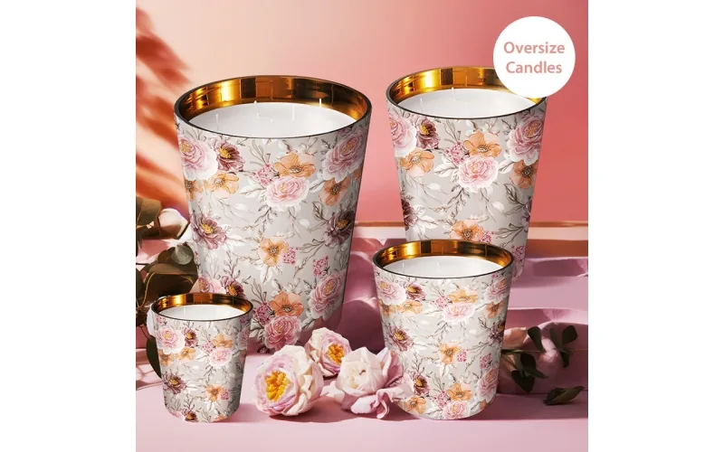 St Future Eternal blooms oversized aroma candles, supplier