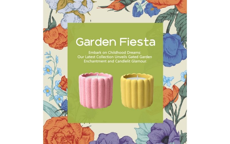 St Future Garden Fiesta scented candle Multifunction