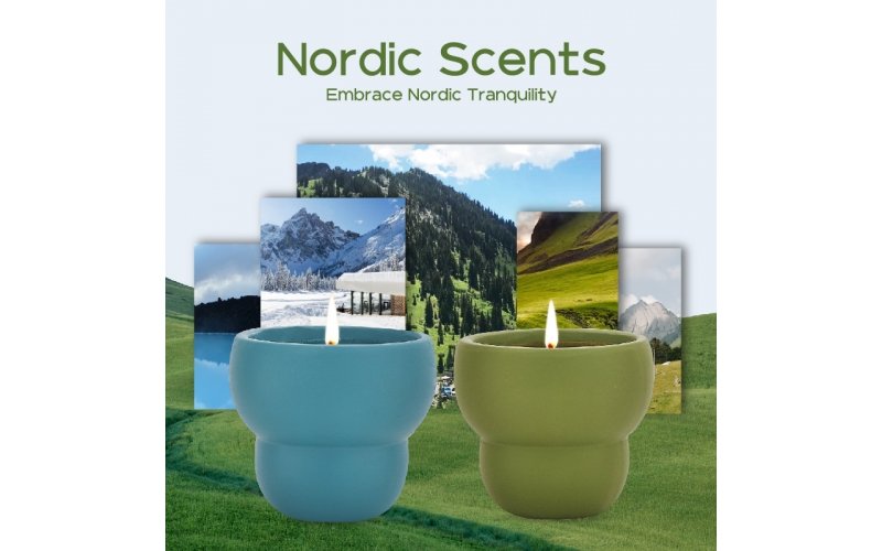 St Future Nordic Scents candle Multifunction