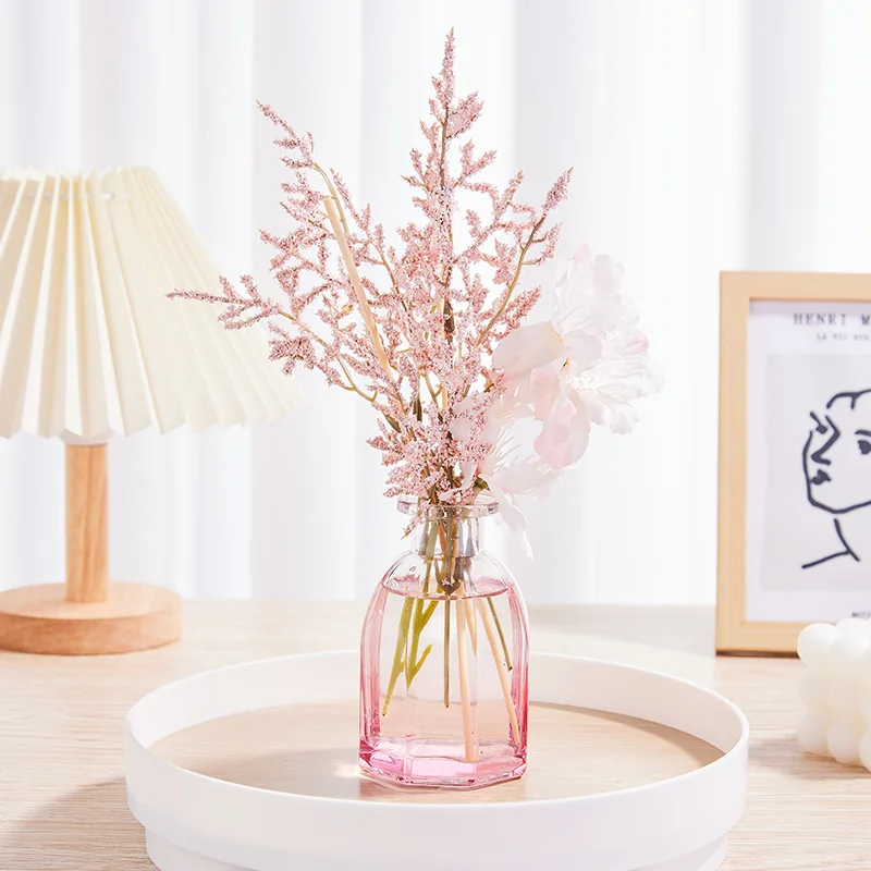 Artificial flower reed diffuser