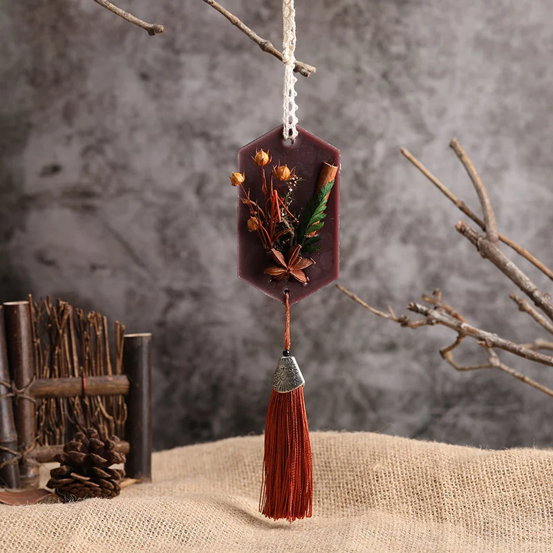 Dried flower aromatherapy wax ta