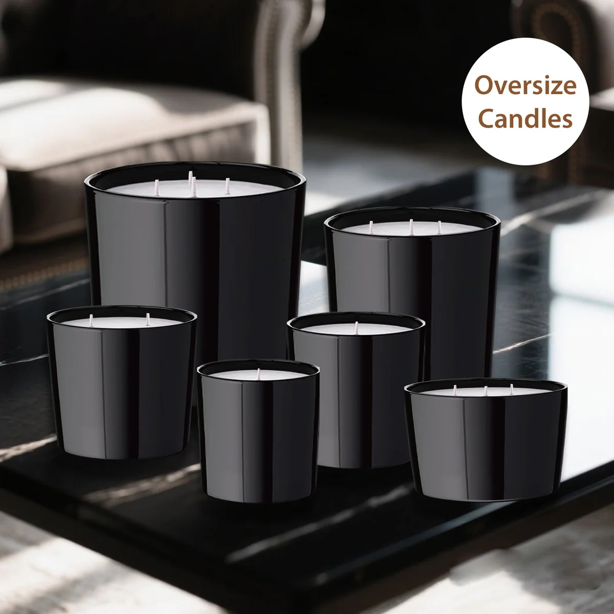 ST FUTURE Pure Hue, Pure Comfort: Solid Scented Candles for Your Home,