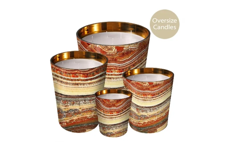 ST FUTURE, production, Amber Dunes Elite Scent Vessel - Golden Horizon XXL Candle quotation OEM / ODM