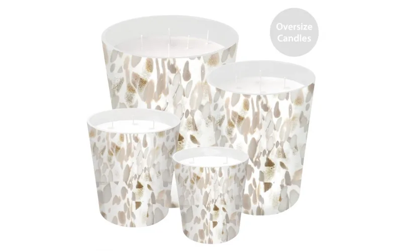 ST FUTURE Neon Gradient Abstract Candle Vessels - Bulk Modern Decor Solutions Luxurious scented candles ccsupplier manufacturer