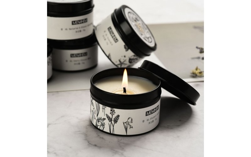 Aluminium tin candle