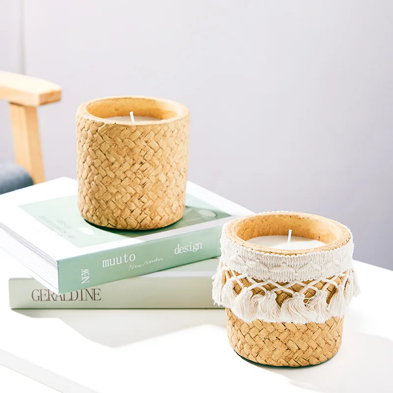 Bohemia style jar candle