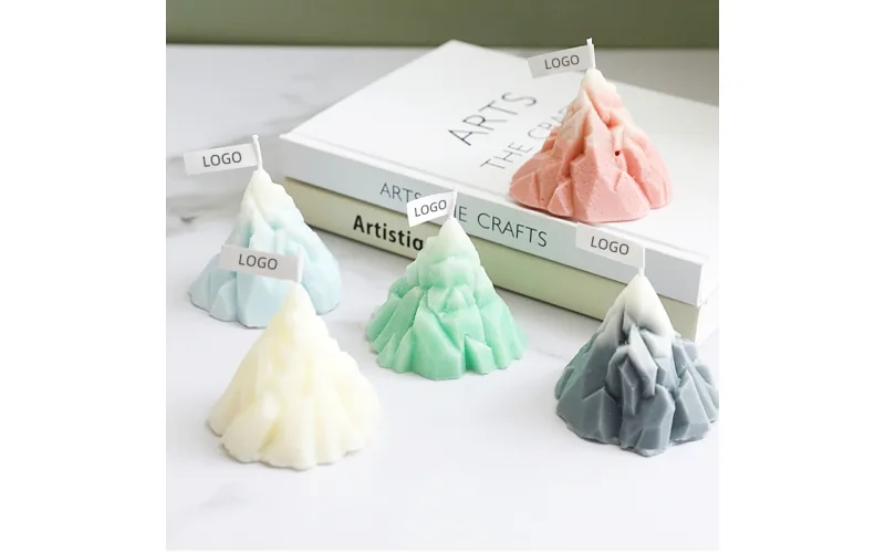 Iceberg shape candle