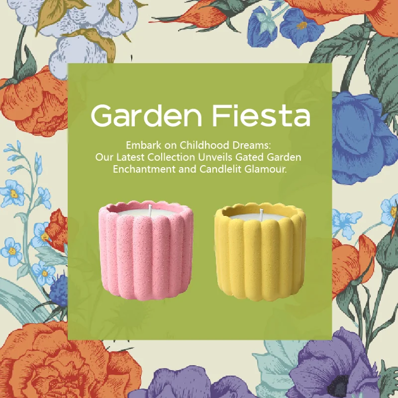 St Future Garden Fiesta scented candle Multifunction