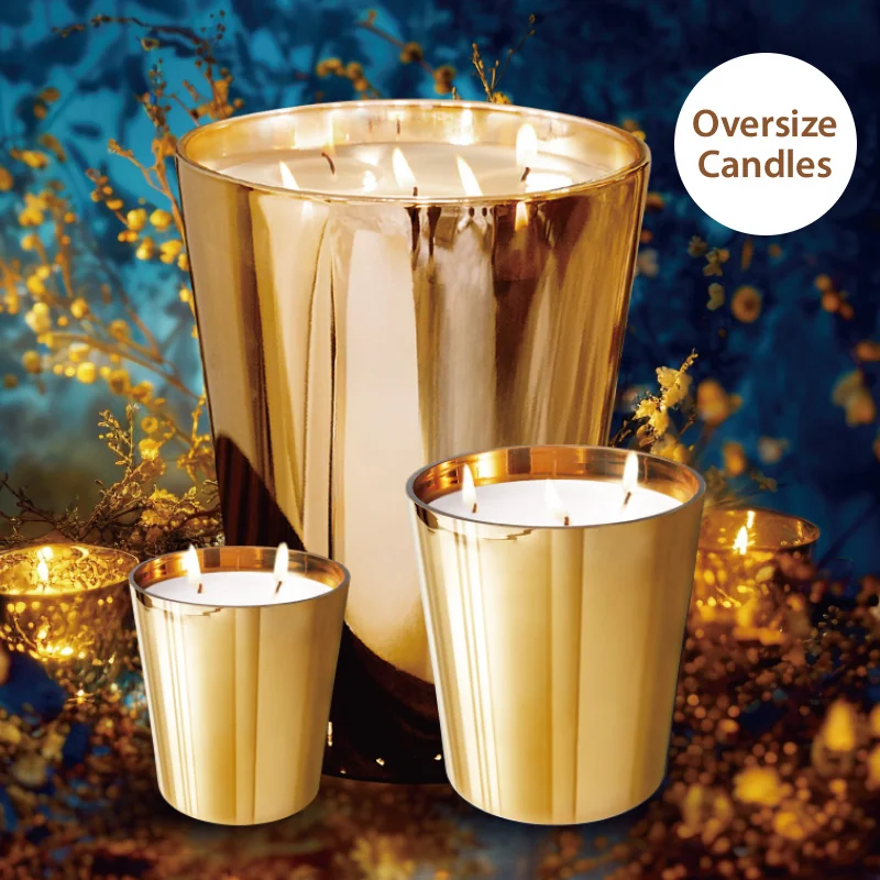 ST FUTURE Luxury Gold Oversize Candles: Opulent Ambience Creator distributor  industrial