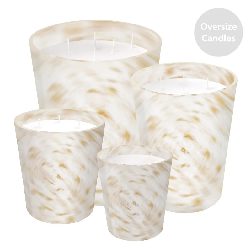 St Future Candle Pearl Pearlescent Oversize Candles Scented Candle manufacturer OEM / ODM
