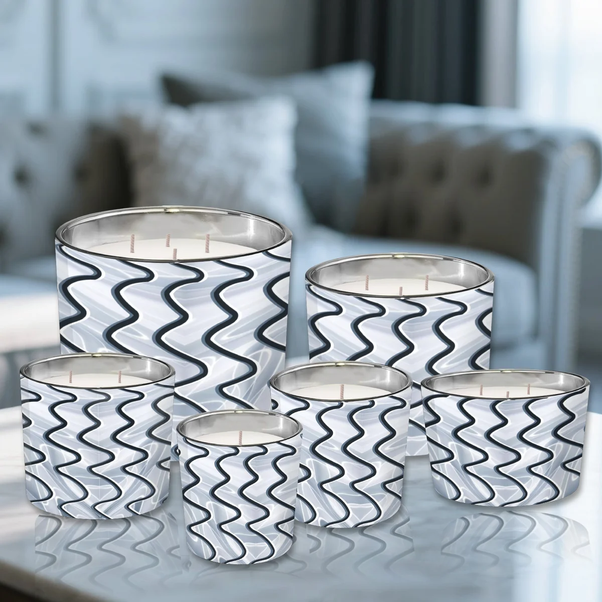 ST FUTURE Organic Wave Scented Candles: Embrace the Relaxed NewWave Aesthetic, ccsupplier production