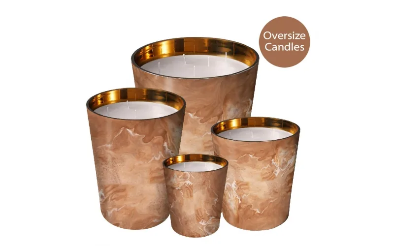 ST FUTURE, production, Amber Dunes Elite Scent Vessel - Golden Horizon XXL Candle quotation OEM / ODM