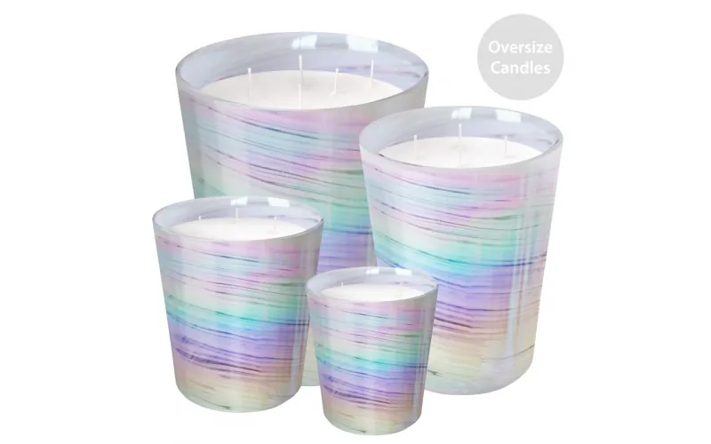 St Future Iridescent Oversize Candle Set manufacturer OEM / ODM