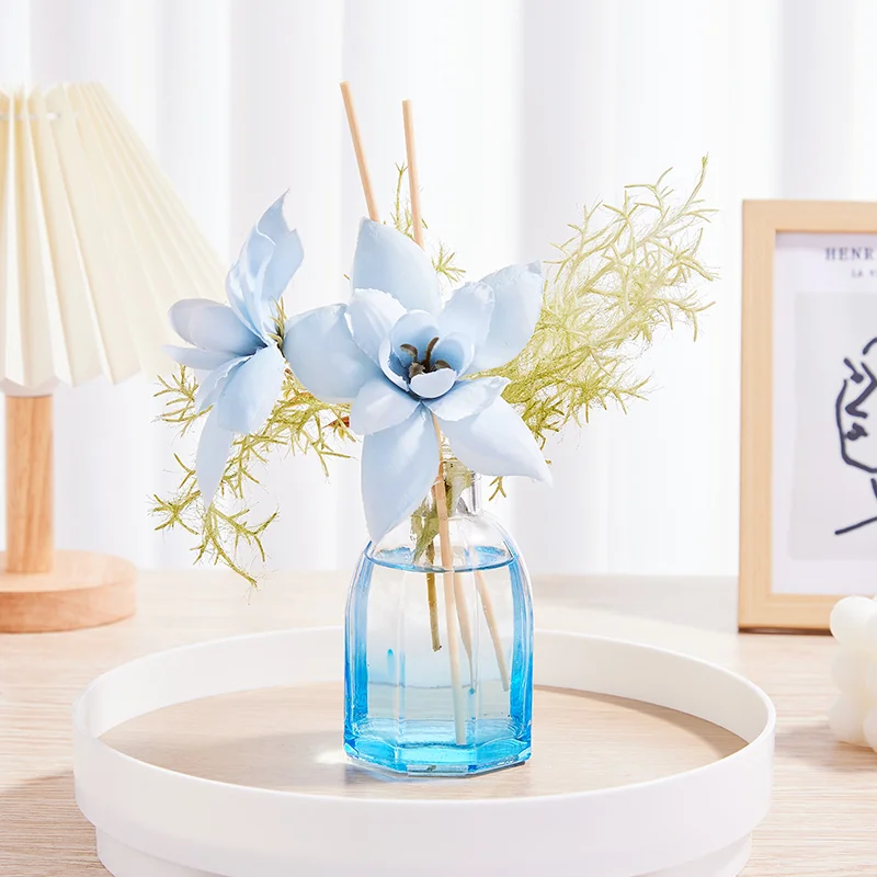 Artificial flower reed diffuser