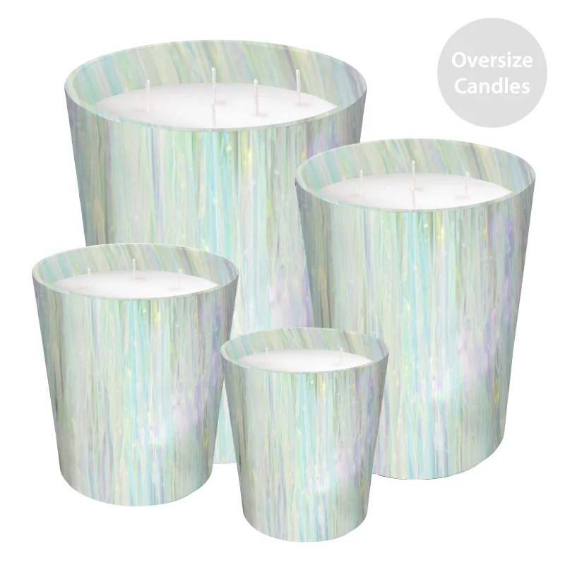 St Future Iridescent Oversize Candle Set manufacturer OEM / ODM