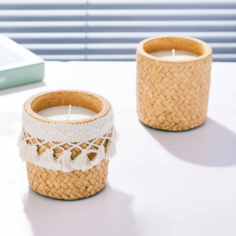 Bohemia style jar candle