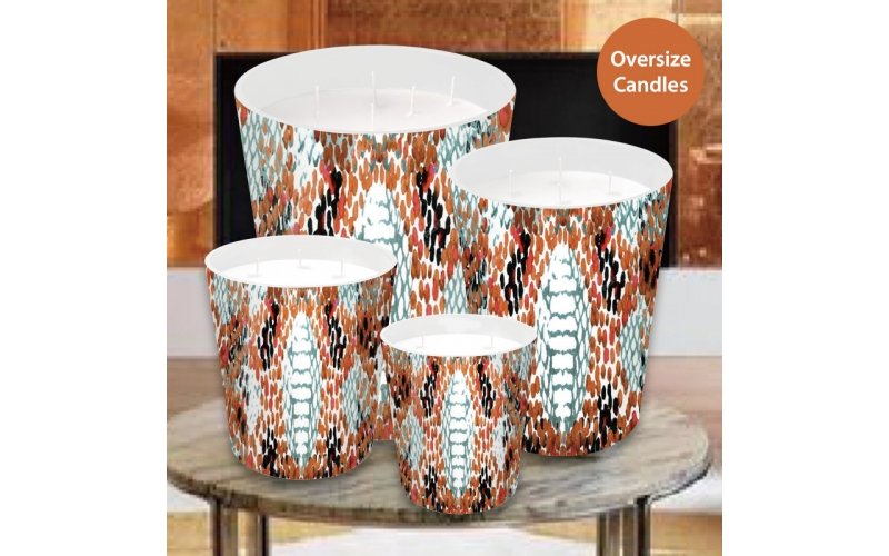 ST FUTURE Psychedelic Abstract Oversize Candles Luxurious scented candles ccsupplier manufacturer