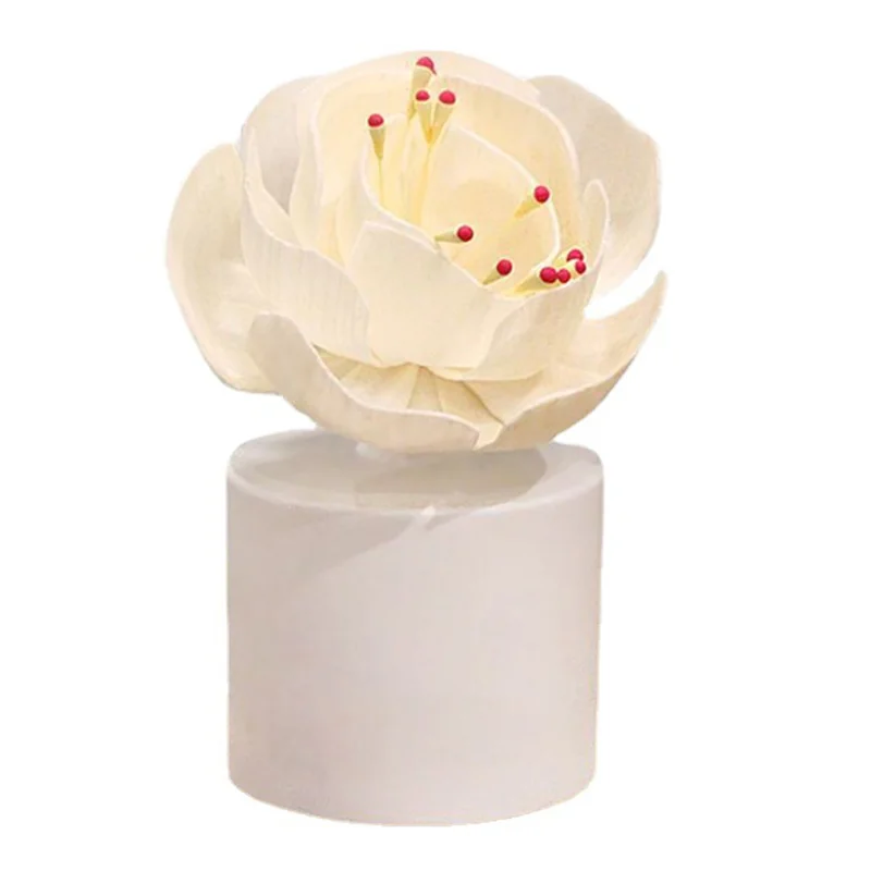 Flower reed diffuser set