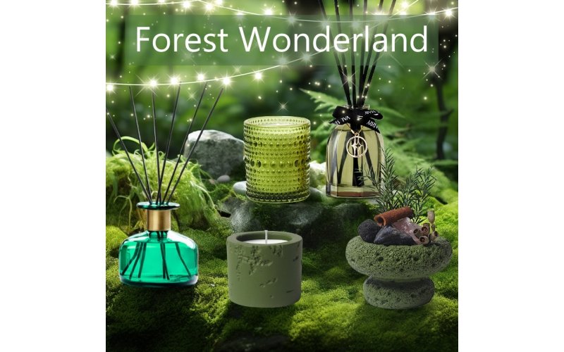St Future The 25 Pretty Home Aromas forest reeddiffuser scented candle crystal stone diffuser flower reed diffuser