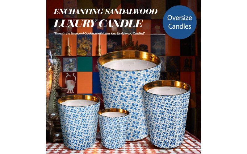 St Future Enchanting sandalwood Luxury Candle Oversized Large XXL Highly concentrated High-capacity Multifunction home aroma
