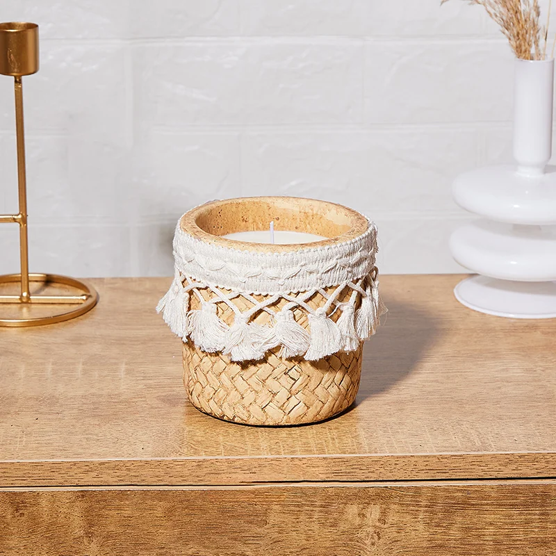 Bohemia style jar candle