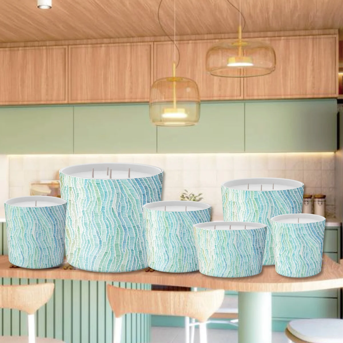 ST FUTURE Organic Wave Scented Candles: Embrace the Relaxed NewWave Aesthetic, ccsupplier production