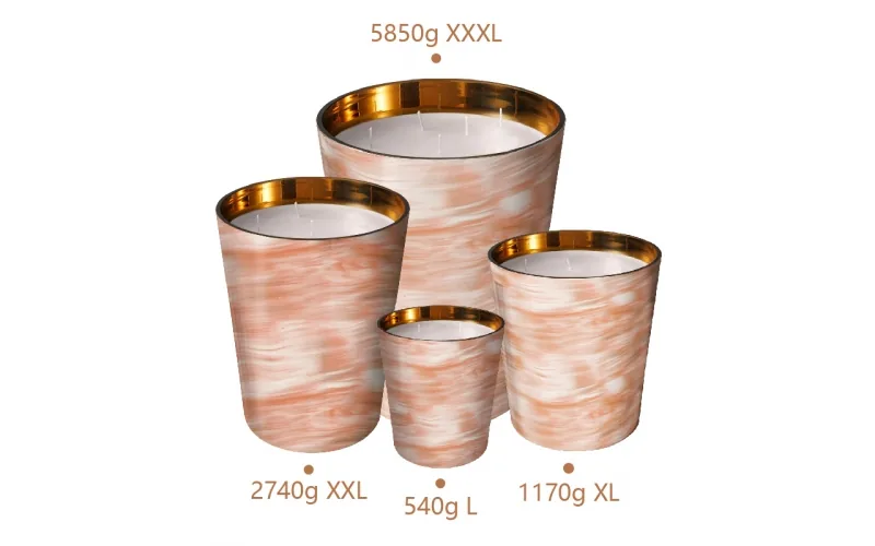 ST FUTURE, production, Amber Dunes Elite Scent Vessel - Golden Horizon XXL Candle quotation OEM / ODM