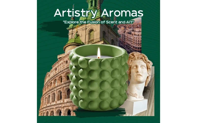 St Future Artistry Aromas scented candle