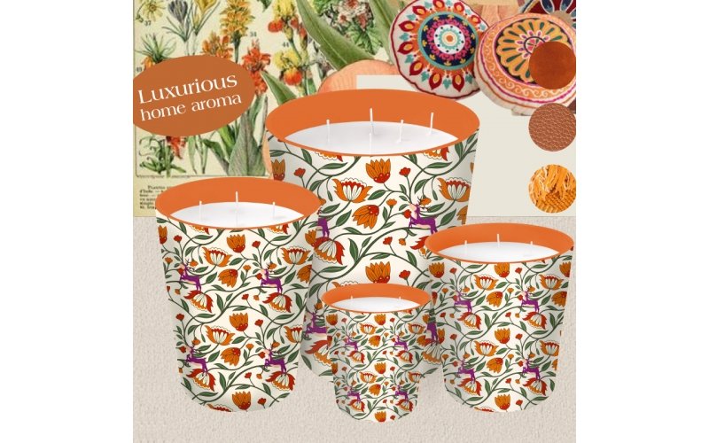 St Future Mystical-Flora-Ensemble-Series,Scented Candles(540g,1170g,2740g,5850g),Aromatherapy Candles,Luxury Candles Reed diffusers (100ml,200ml,500ml),industrial quotation OEM / ODM