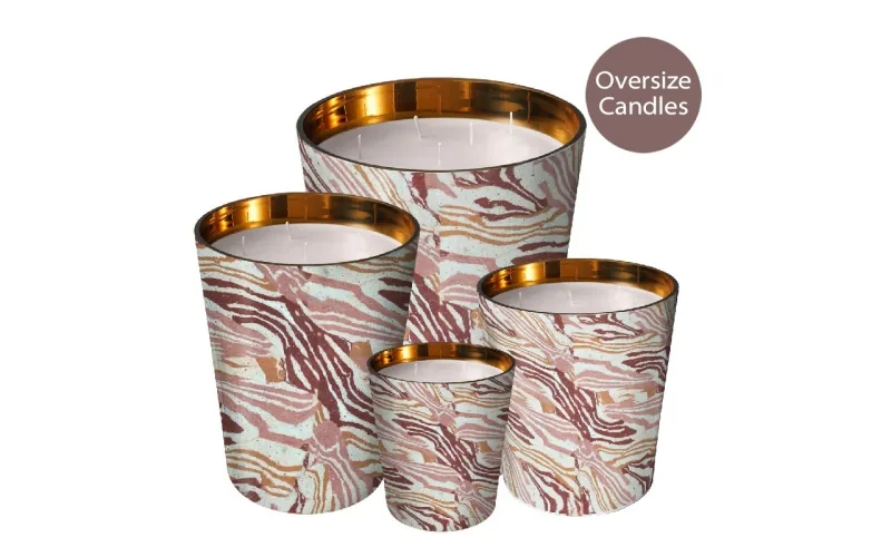 ST FUTURE, production, Amber Dunes Elite Scent Vessel - Golden Horizon XXL Candle quotation OEM / ODM