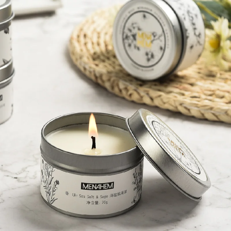 Aluminium tin candle