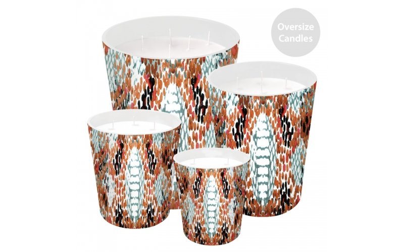 ST FUTURE Neon Gradient Abstract Candle Vessels - Bulk Modern Decor Solutions Luxurious scented candles ccsupplier manufacturer