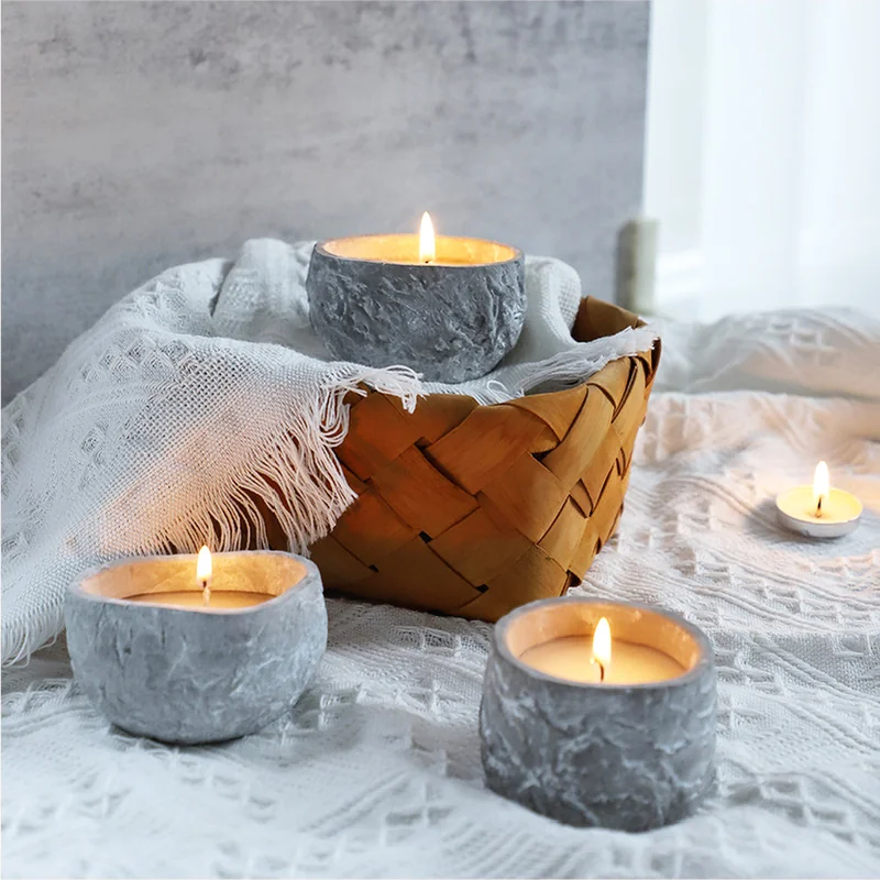 St Future Cement candle