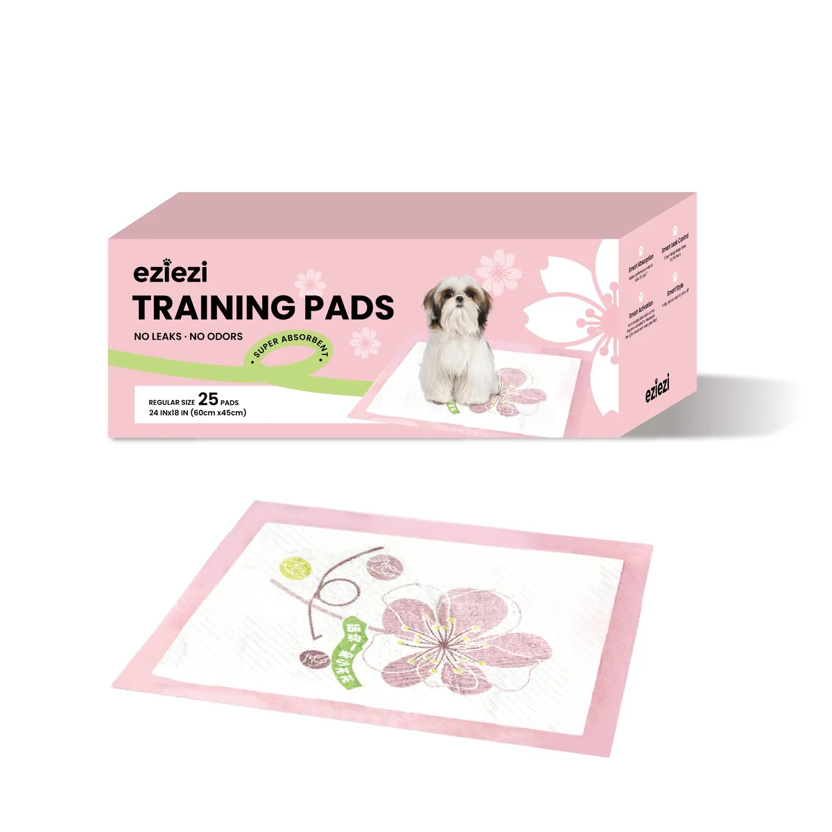 St Future Dog Pad With Style dog training pads puppy pee padsabsorbent dog pads leakproof pet pads disposable dog pee pads industrial quotation OEM/ODM