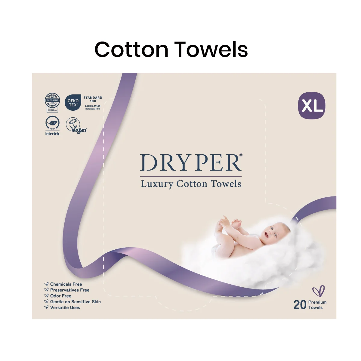 St Future DRYPER Cotton Towels production industrial