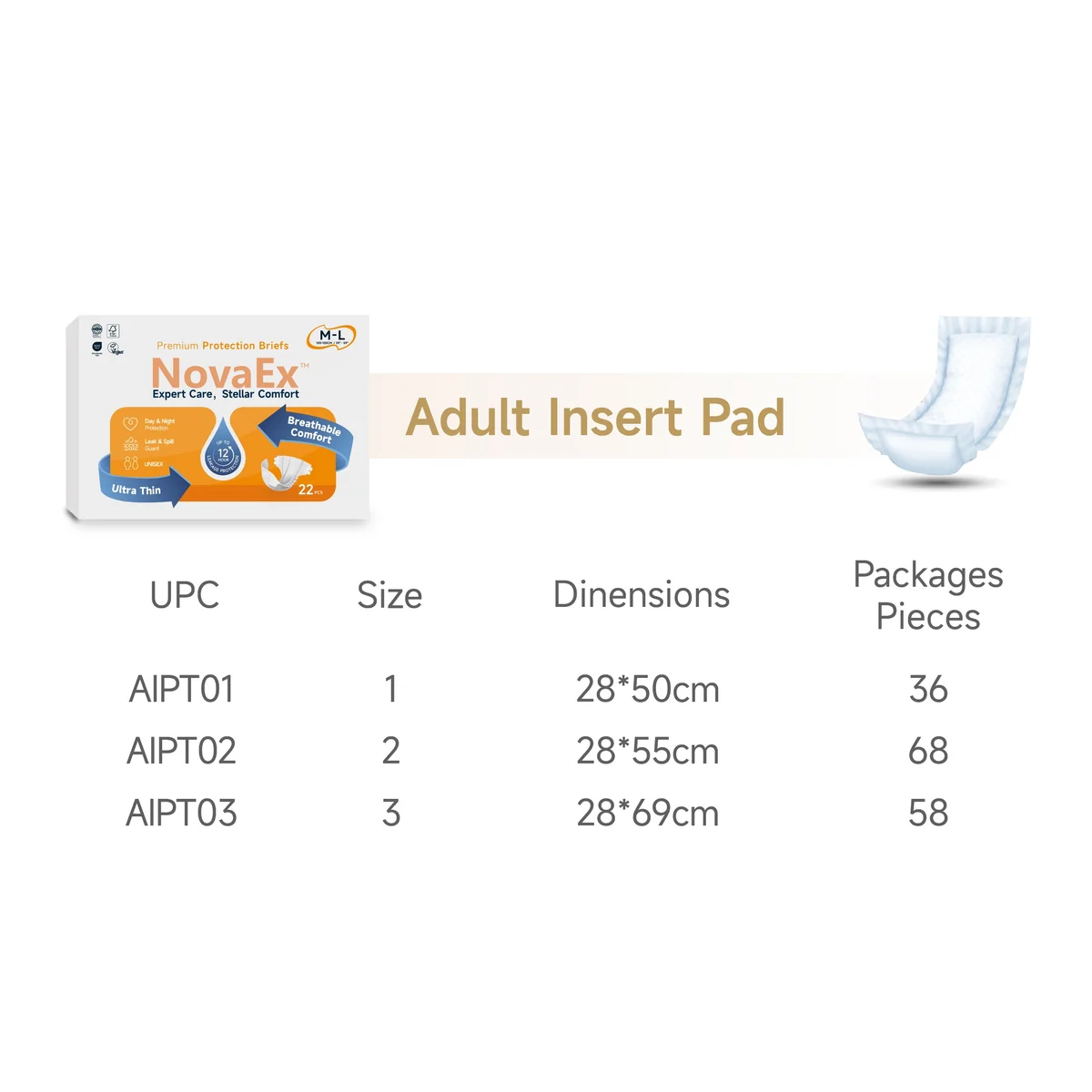 St Future Adult Insert Pad industrial quotation OEM / ODM