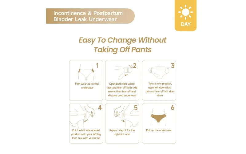 St Future  Bladder Leak Protection  Pants SLIM COMFORTSLIM BUT POWERFUL ECO FRIENDLY INNOVATION  industrial quotation OEM/ODM